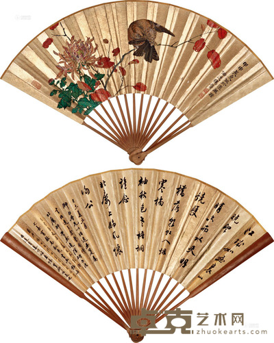 马晋 戚叔玉 花鸟