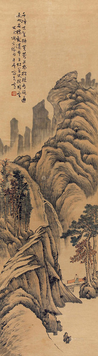 龙潜 山水