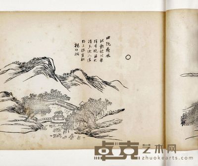 西湖十八景图
