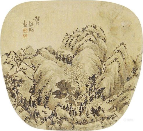 汪昉 山水