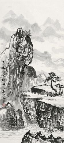 徐北汀 山水