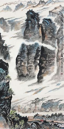 黄笃维 山水