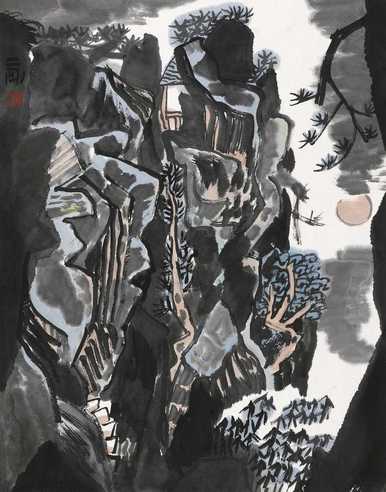 2005年作 满园春色图册 册页 (十三选十二) 设色纸本