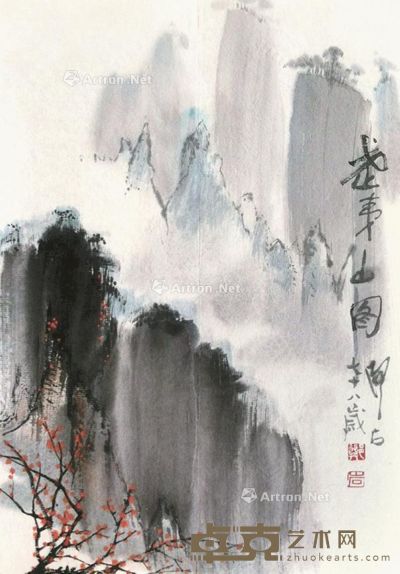郑岩     武夷山图 未裱 水墨纸本 30×20.5cm
