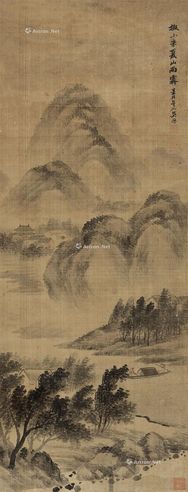 吴历     夏山雨霁