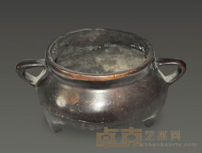 “大明宣德年制”楷书款宣德炉 高4.5cm 直径8cm