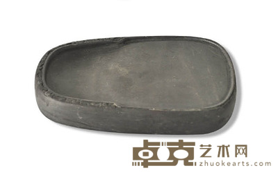 马蹄形端砚 长 14.8cm 宽10.5cm 厚2.5cm
