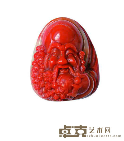 寿星(雕件) 4.5×3.7cm