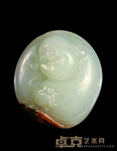 和田籽料弥勒 3.7×3.8cm 36.00克