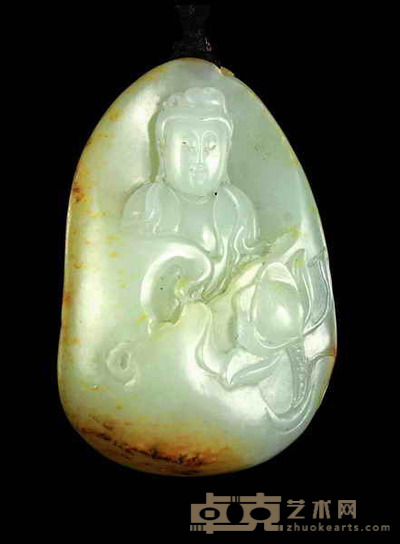 和田籽料观音 5×3.5cm 51.00克