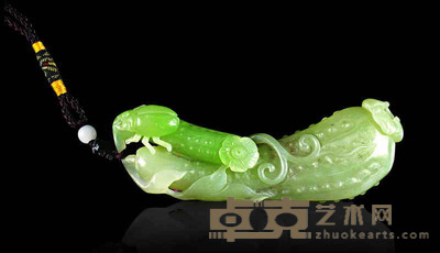 青海翠富甲天下 8.7×2.6m 75.00克
