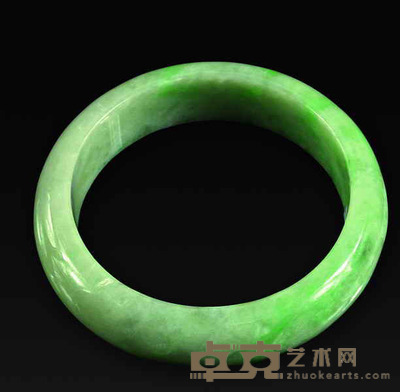 翡翠手镯 D7cm 68.50克