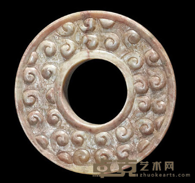 谷纹玉璧 L3.6
