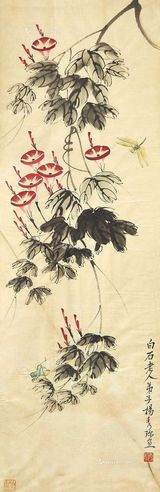 杨秀珍 花鸟