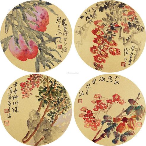 吴冠南 花卉