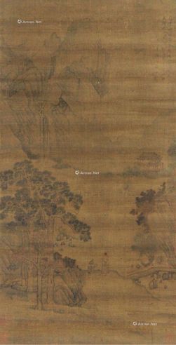 陆治 山水人物
