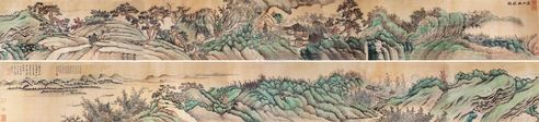 吴历 溪山秋晓图