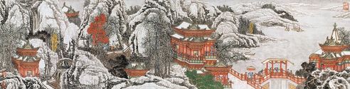 黄秋园     秋江丽人