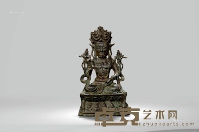 明代（1368-1644） 观音菩萨 高20.1cm