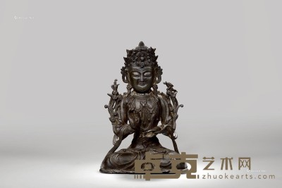 明代（1368-1644） 观音菩萨 高24cm