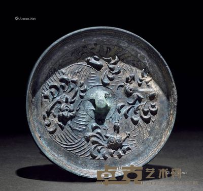 四灵镜 直径10.5cm