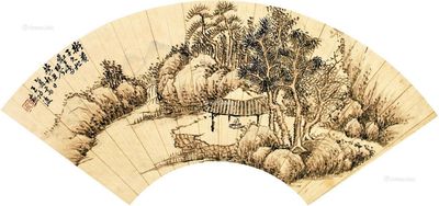 王功后 松壑鸣琴