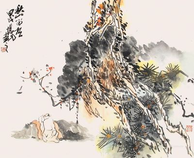 方增先 秋山笛声