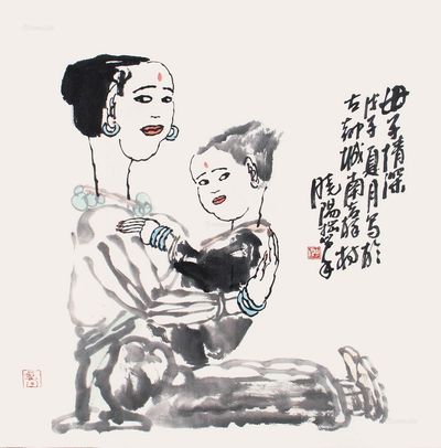 杨晓阳 母子情深