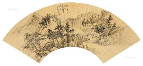 卞文瑜 癸未（1643年）作 山水