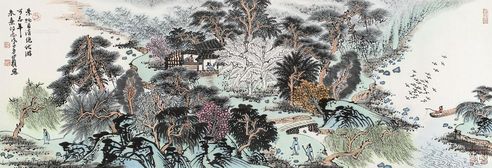 沈明权     山水