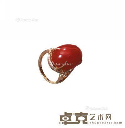 南红戒指 