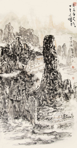 包洪波 溪山有灵气