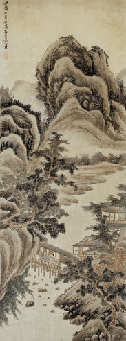 吴历 山水