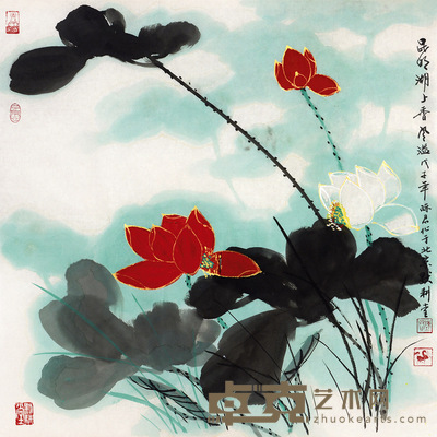陈君 昆明湖上 69×69