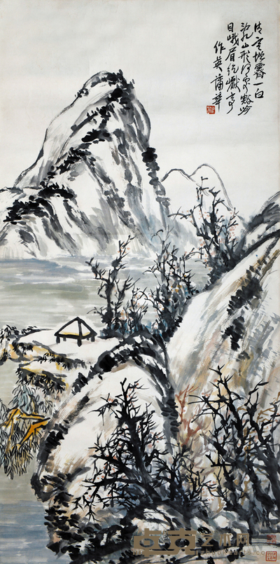 蒲华 风景 68×135 约8.2平尺