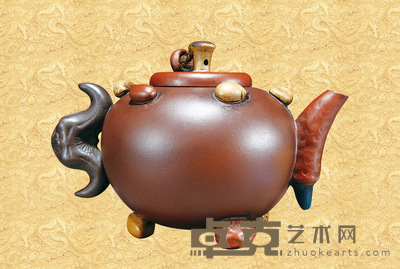 老吉安紫砂壶 12×9