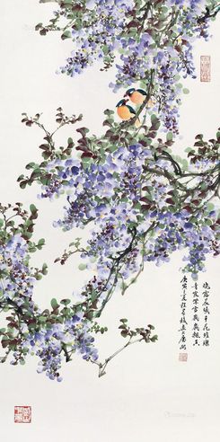 程家焕 庚寅（2010年）作 紫气东来