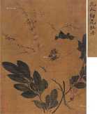 花卉 镜片 设色绢本
