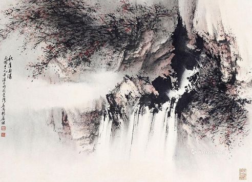 胡念祖 山水