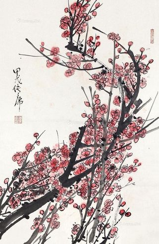 陈传席 梅花