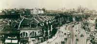 30年代上海爱多亚路街景银盐照片