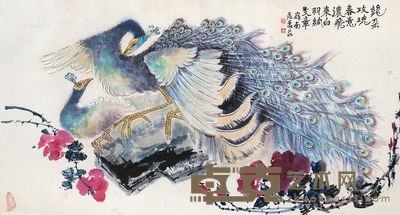 区丽庄 丽春图 124×67cm