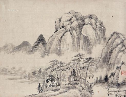 汪昉 山水小品