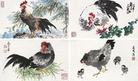 乔木 钱行健 邱受成 富华 大吉图