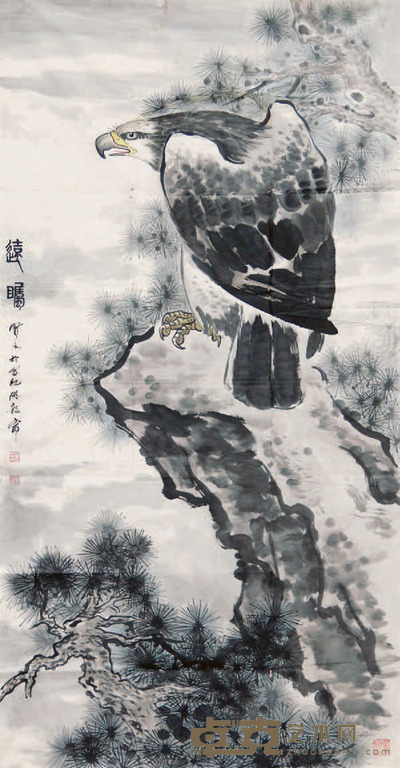 吕贤文 远瞩 135×70cm 约8.5平尺