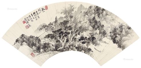 祁大夔 溪山闲棹