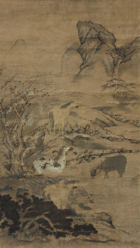 无款     人马图