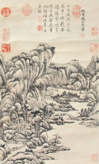 王原祁     山水