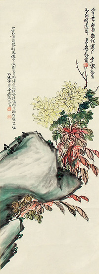 王个簃     花卉