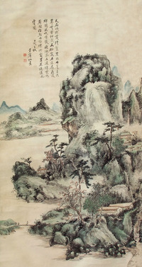 黄宾虹     山水